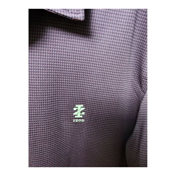1002 - IZOD Golf - Men’s Golf Polo Shirt- Like new - Picture 2 of 4